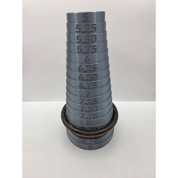 Two Brown Wood Bangle Bracelet - Picture 3 of 4